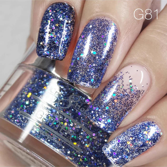 Cre8tion Nail Art Glitter 0.5oz 81