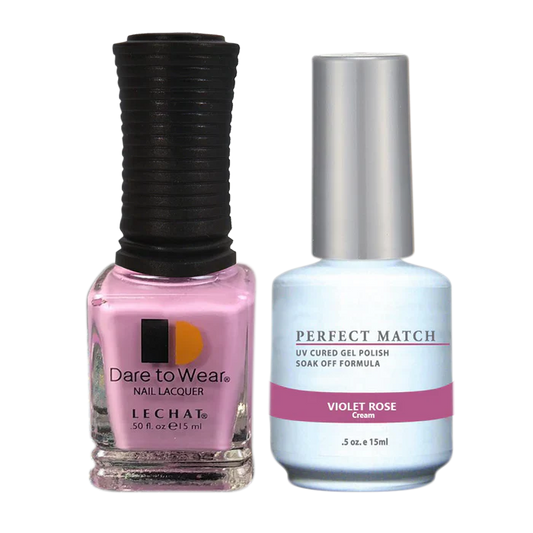 LeChat - Perfect Match - 228 Violet Rose (Gel & Lacquer) 0.5oz