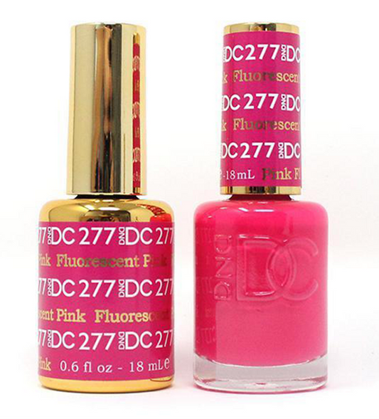 DND DC Duo Gel - #277 Fluorescent Pink