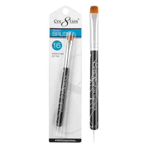 Cre8tion French Brush with Dot Tool #16