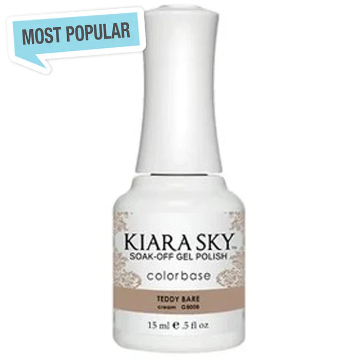 Kiara Sky All In One - Soak Off Gel Polish 0.5oz - 5008 TEDDY BARE