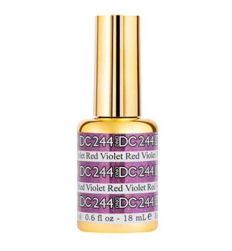 DND DC Mermaid Gel - 244 Red Violet