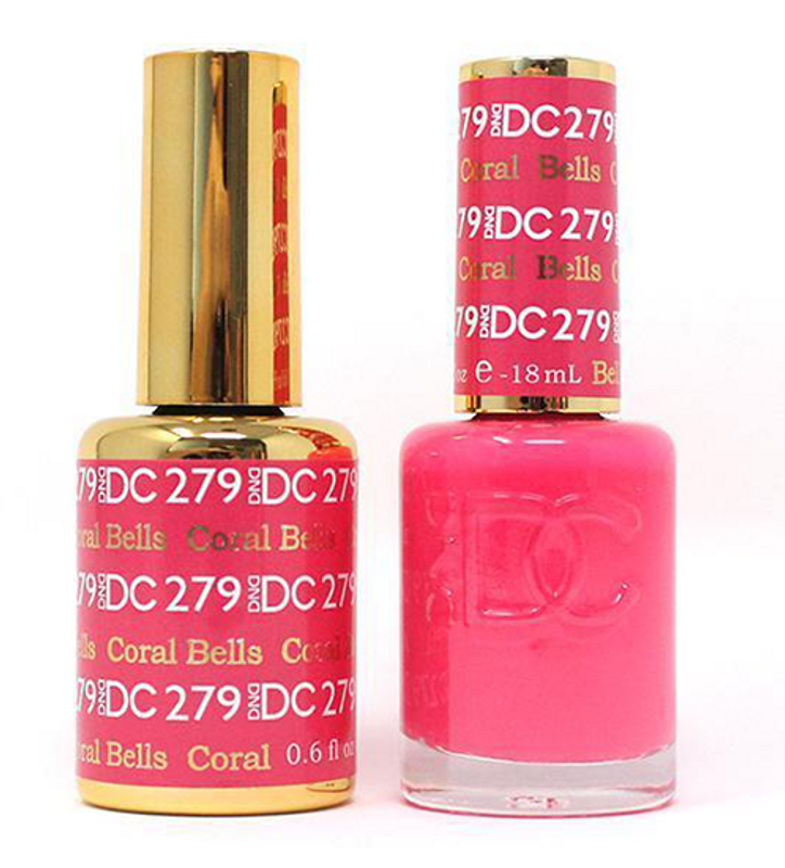 DND DC Duo Gel - #279 Coral bells