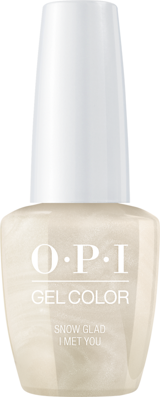 OPI GelColor .5oz #HP J01 - Snow Glad I Met You