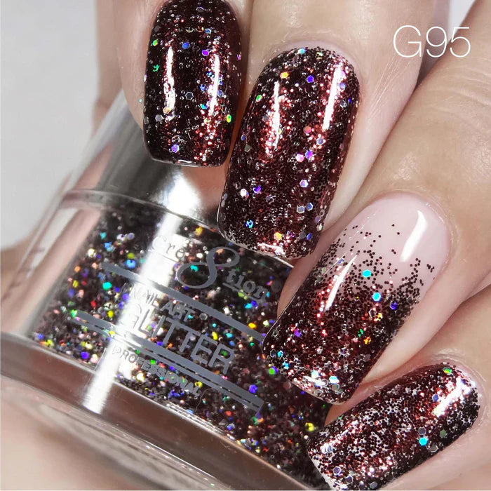 Cre8tion Nail Art Glitter 0.5oz 95