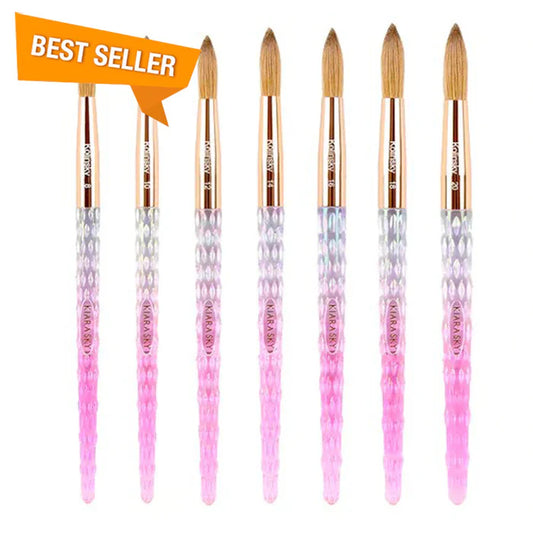 Kiara Sky - 100% Konlinsky Pink Acrylic Brush Collection - Set