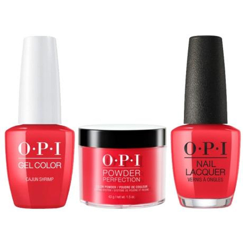 OPI 3in1 (Gel+Lacquer+Dip 1.5oz)  # L64 Cajun Shrimp