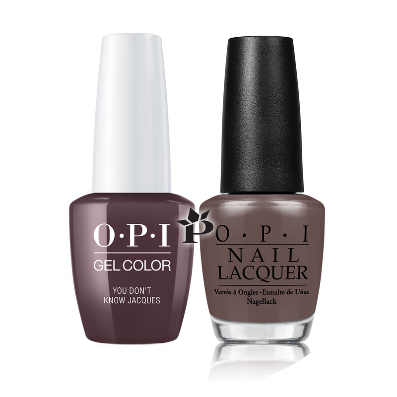 OPI Duo #  F15 - YOU DON'T KNOW JACQUES