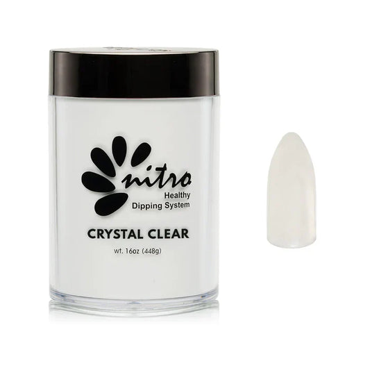 Nitro Pink & White Collection Powder - Crystal Clear 16oz