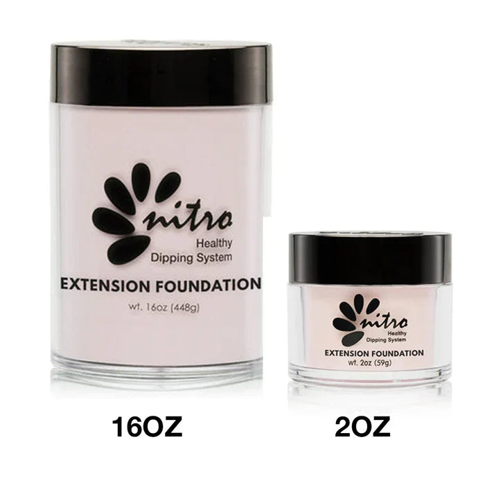 Nitro Pink & White Collection Powder - Extension Foundation Set