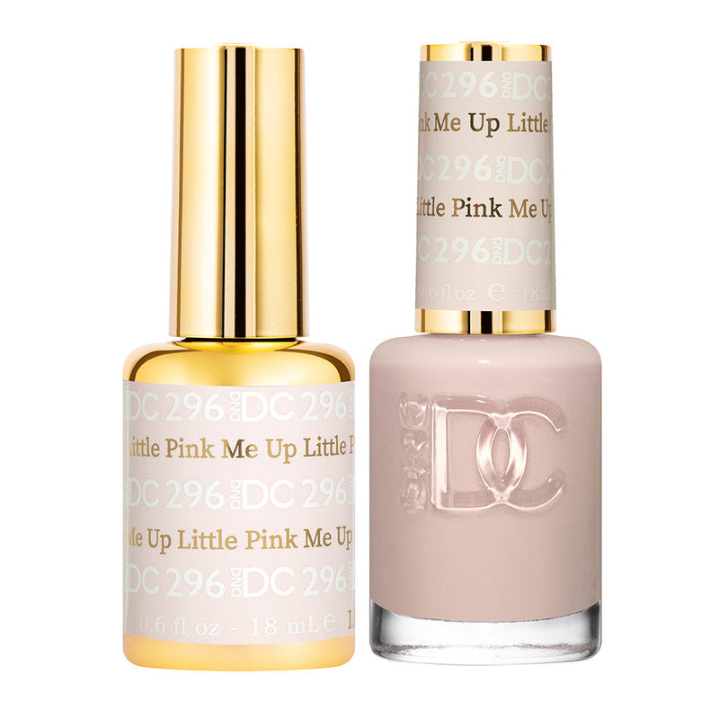 DND DC Duo Gel - #296 LITTLE PINK ME UP