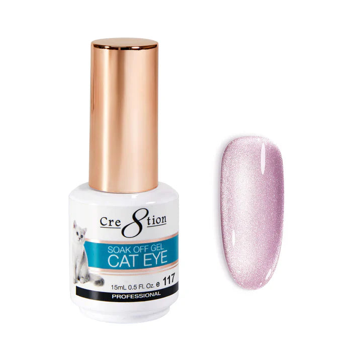 Cre8tion Cat Eye Soak Off Gel 0.5oz 117