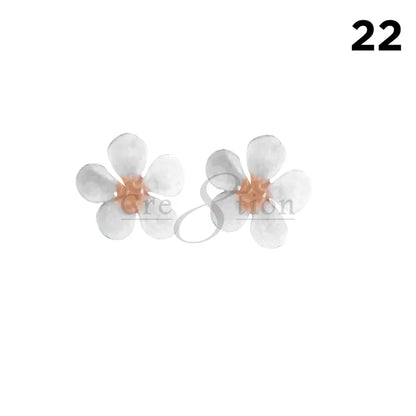 Cre8tion Handmade Acrylic flowers 2 pcs - 22