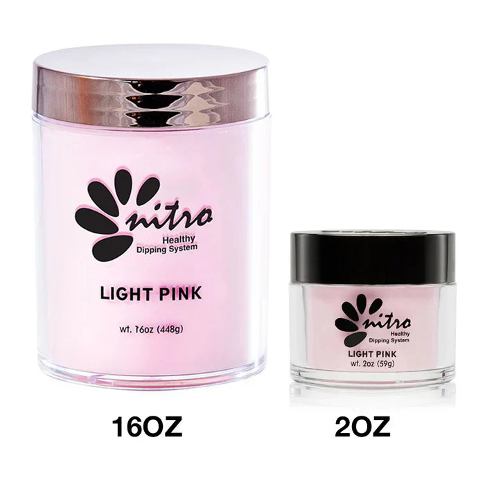 Nitro Pink & White Collection Powder - Light Pink Set