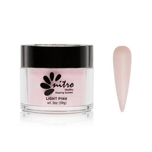 Nitro Pink & White Collection Powder - Light Pink 2oz