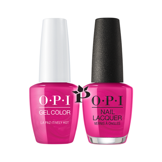 OPI Duo #  A20 - LA PAZ-TIVELY HOT