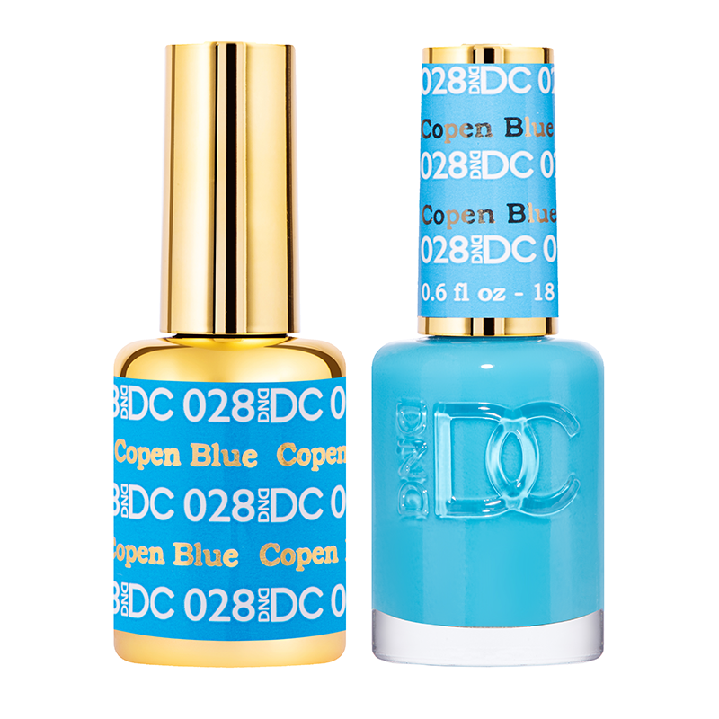 DND DC Duo Gel - #028  COPEN BLUE