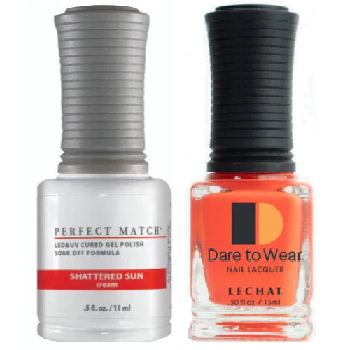 LeChat - Perfect Match - 270 Shattered Sun (Gel & Lacquer) 0.5oz