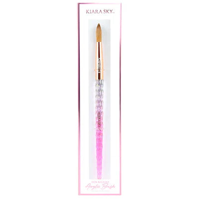 Kiara Sky - 100% Konlinsky Pink Acrylic Brush Collection - #8