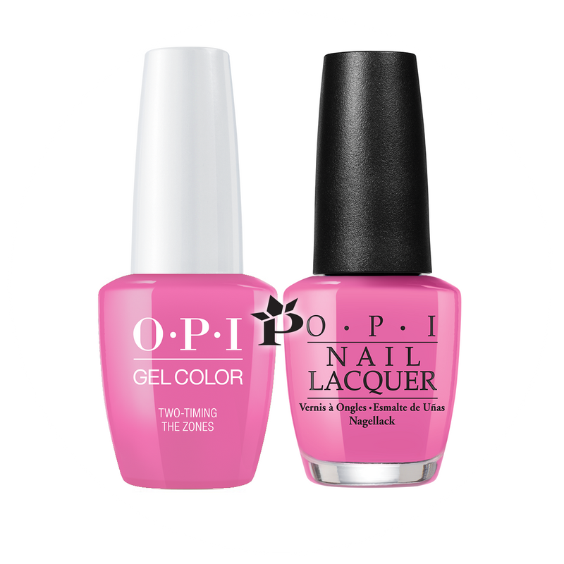 OPI Duo #  F80 - TWO TIMING THE ZONES