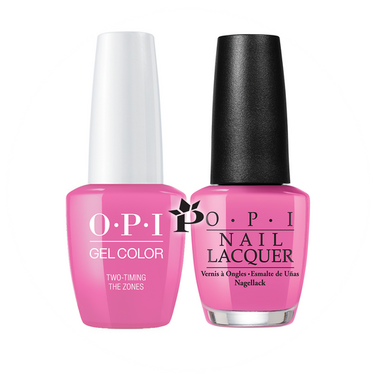 OPI Duo #  F80 - TWO TIMING THE ZONES