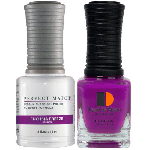 LeChat - Perfect Match - 279 Fuchsia Freeze (Gel & Lacquer) 0.5oz