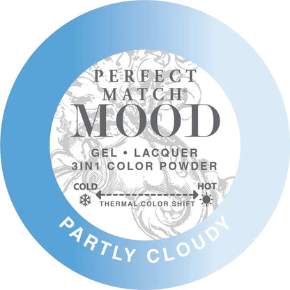 LeChat - Perfect Match Mood Changing Gel Color 0.5oz 002 Partly Cloudy