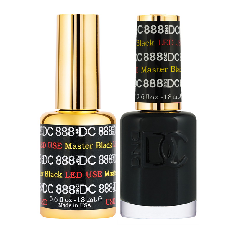 DND DC Duo Gel - #888 Master Black