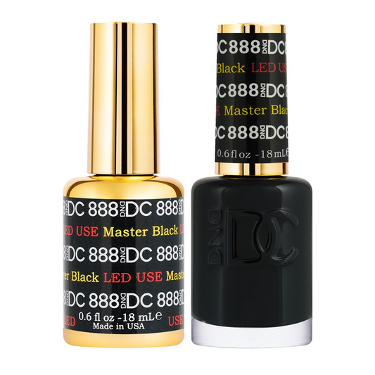 DND DC Duo Gel - #888 Master Black