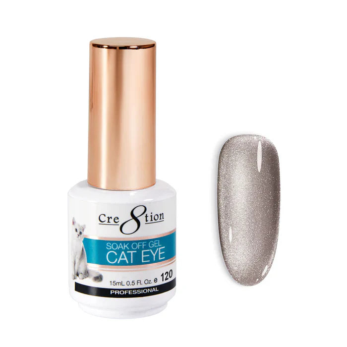 Cre8tion Cat Eye Soak Off Gel 0.5oz 120