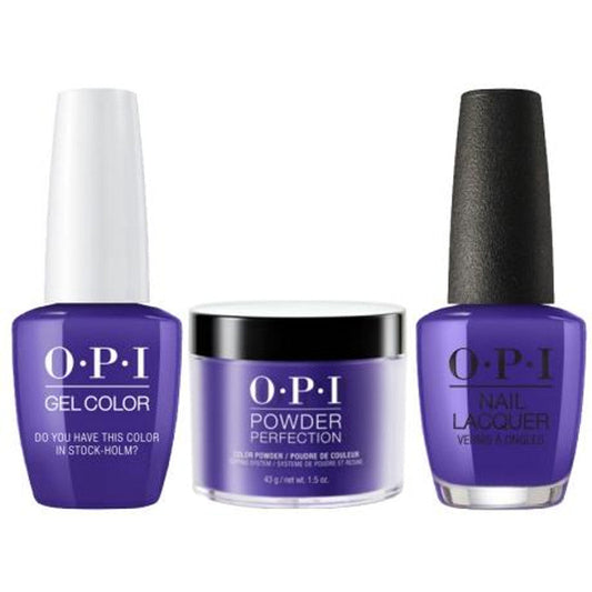 OPI 3in1 (Gel+Lacquer+Dip 1.5oz)  # N47 Do You Have This Color in Stock-holm?