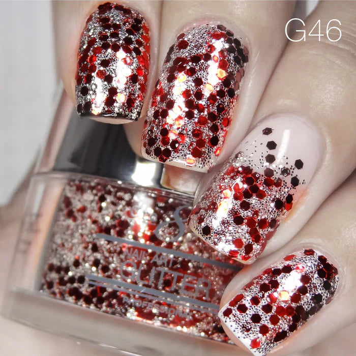 Cre8tion Nail Art Glitter 1oz 30g 46