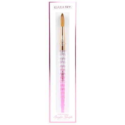 Kiara Sky - 100% Konlinsky Pink Acrylic Brush Collection - #12