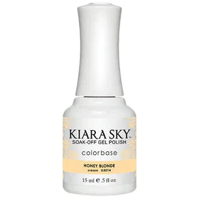 Kiara Sky All In One - Soak Off Gel Polish 0.5oz - 5014 Honey Blonde