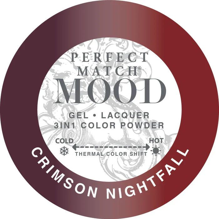 LeChat - Perfect Match Mood Changing Gel Color 0.5oz 018 Crimson Nightfall