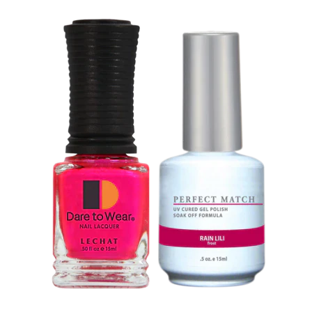 LeChat - Perfect Match - 002 Rain Lili (Gel & Lacquer) 0.5oz