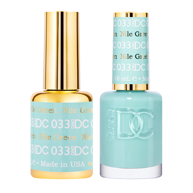 DND DC Duo Gel - #033  NILE GREEN