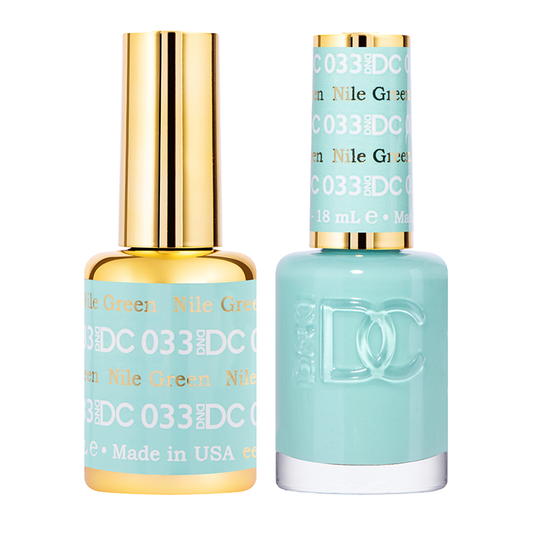 DND DC Duo Gel - #033  NILE GREEN