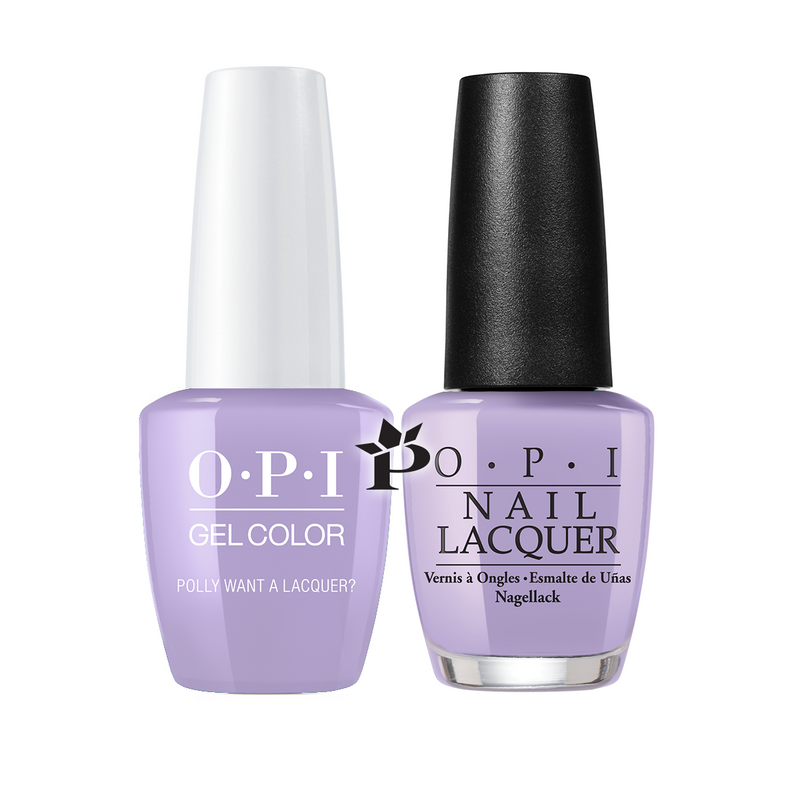 OPI Duo #  F83 - POLLY WANT A LACQUER