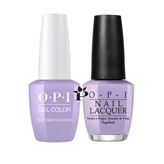 OPI Duo #  F83 - POLLY WANT A LACQUER