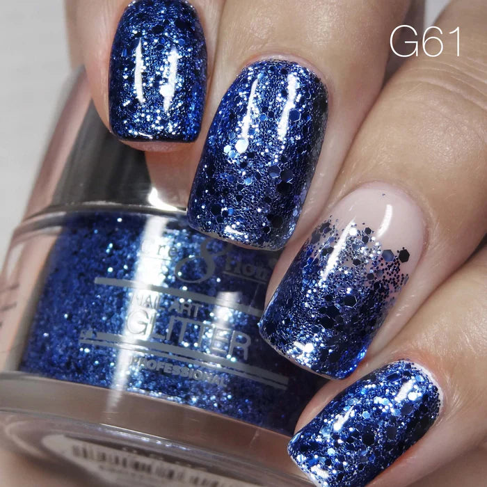 Cre8tion Nail Art Glitter 1oz 30g 61