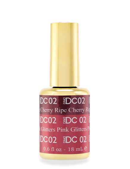 DC Mood Change #02 – Ripe Cherry  To  Pink Glitters