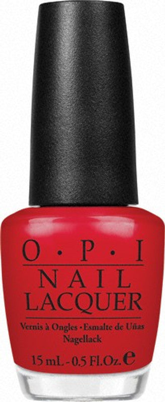 OPI Lacquer .5oz - #NL Z13 - COLOR SO HOT IT BERNS