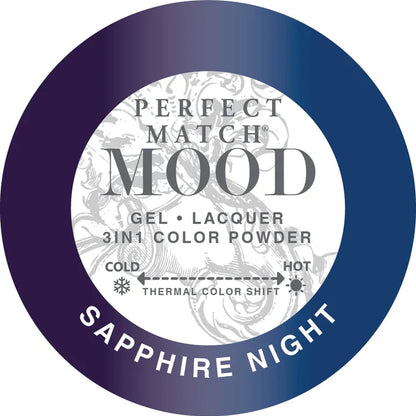 LeChat - Perfect Match Mood Changing Gel Color 0.5oz 043 Sapphire Night