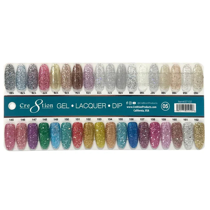 Cre8tion Color Chart - Matching 3 in 1 - 324 colors - #5