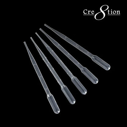 Cre8tion Plastic Dropper 3ml 5pcs./bag