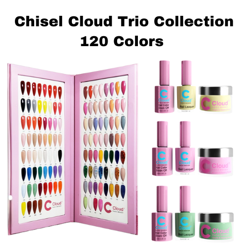 Chisel Cloud 4in1 Trio Collection - 120 Colors