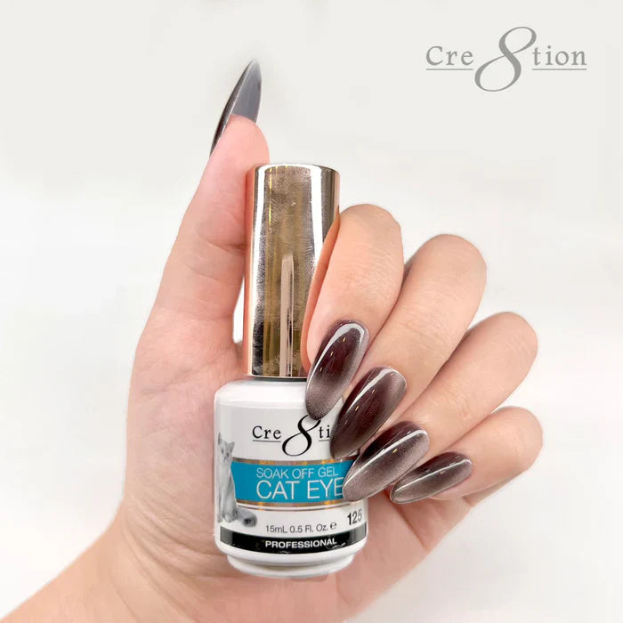 Cre8tion Cat Eye Soak Off Gel 0.5oz 125