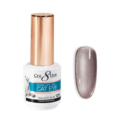 Cre8tion Cat Eye Soak Off Gel 0.5oz 125