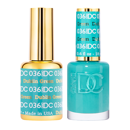 DND DC Duo Gel - #036  DUBLIN GREEN